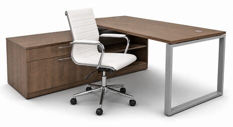 TrendSpaces Layered L-Desk