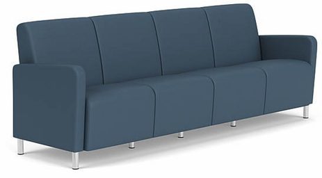 Ravenna 4 Seat Sofa in Standard Fabric or Vinyl