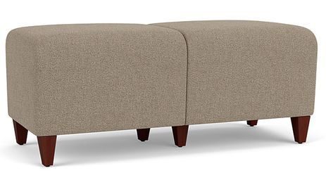 Siena 2 Seat Bench in Standard Fabric or Vinyl