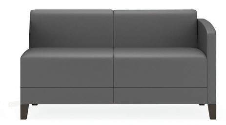 Fremont 500 lbs Left Arm Loveseat  in Upgrade Fabric or Healthcare Vinyl