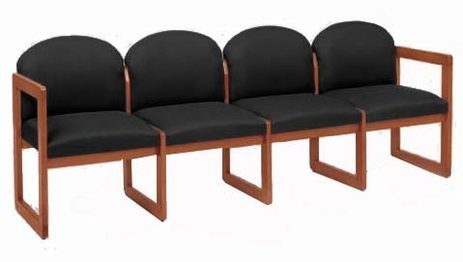 4-Seat Sofa in Upgrade Fabric or Healthcare Vinyl