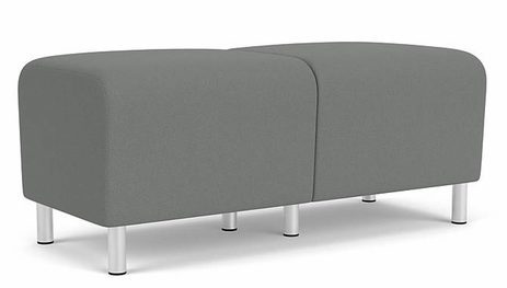 Ravenna 2 Seat Bench in Standard Fabric or Vinyl