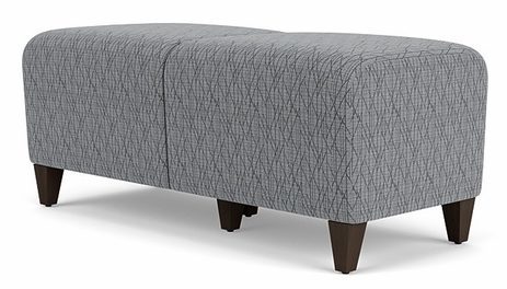 Siena 2 Seat Bench in Upgrade Fabric or Healthcare Vinyl