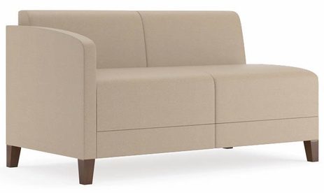 Fremont 500 lbs Right Arm Loveseat in Standard Fabric or Vinyl