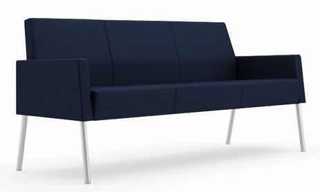 Panel Arm Sofa in Upgrade Fabric or Healthcare Vinyl