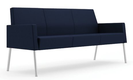 Panel Arm Sofa in Upgrade Fabric or Healthcare Vinyl