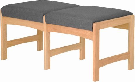 Oak Value Series 400 lb. Capacity Double Bench