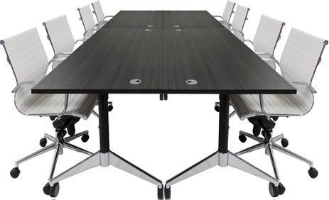 Modular Flip Top Conference Table.  60