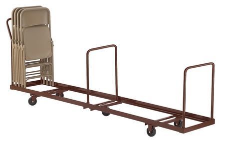 Vertical Folding Chair Dolly - 50 Chair Capacity
