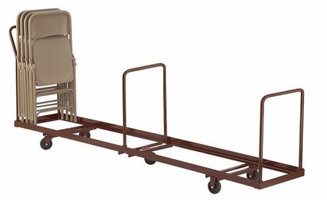Vertical Folding Chair Dolly - 50 Chair Capacity