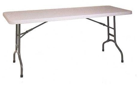 6' Folding Resin Multi Purpose Table - Other Sizes Available.
