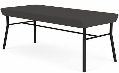 Mystic 2 Seat Bench in Upgrade Fabric or Healthcare Vinyl