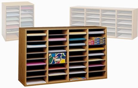 Adjustable Shelf High Capacity Literature Organizer Series 
