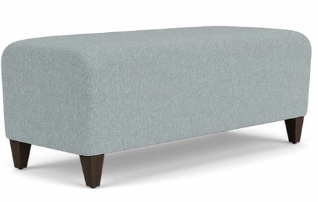 Siena Loveseat Bench in Upgrade Fabric or Healthcare Vinyl