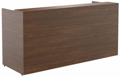 7'W Classic Custom Standing Height Reception Desk