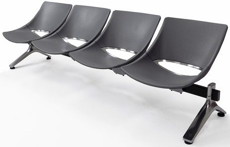 Turini Beam Seating - 4-Seat Beam Seating - See Other Sizes