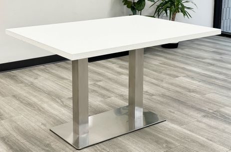 3' x 4'  Modular Conference Table Add-On w/ Steel Double Post Bases
