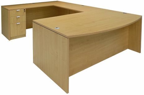 Maple Conference U-Shaped Workstation