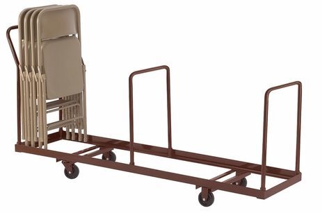 Vertical Folding Chair Dolly - 35 Chair Capacity
