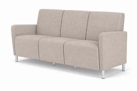 Ravenna 3 Seat Sofa in Upgrade Fabric or Healthcare Vinyl