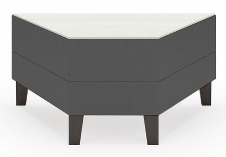Fremont 45 Degree Wedge Table in Upgrade Fabric or Healthcare Vinyl