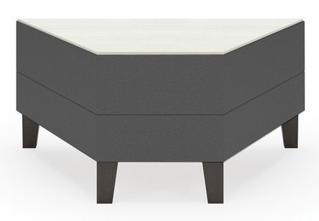 Fremont 45 Degree Wedge Table in Upgrade Fabric or Healthcare Vinyl