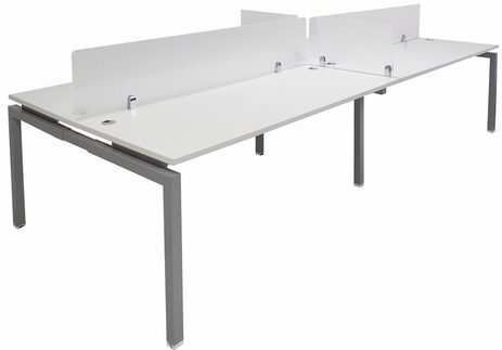 4-Person Benching Workstation w/ 71