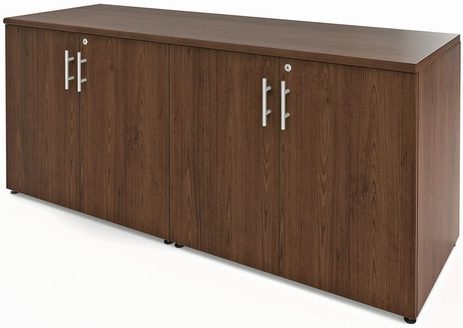 Custom 4-Door Conference Cabinet w/Bullnose Trim