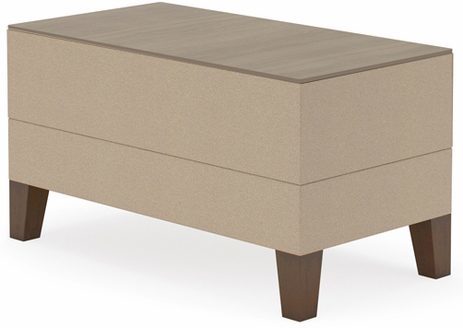 Fremont Small Rectangular Table in Standard Fabric or Vinyl