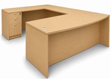 Maple Conference U-Shaped Workstation