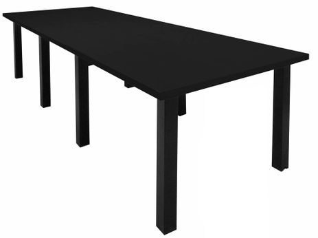 11' x 4' Conference Table w/Square Post Legs