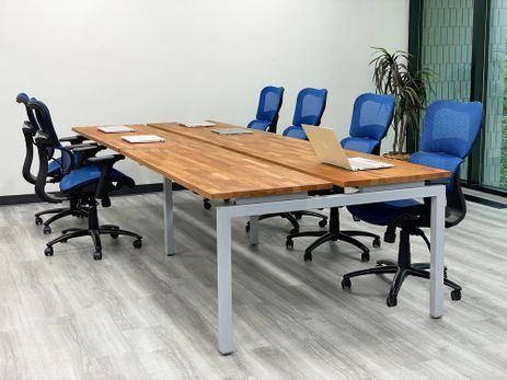 12' Solid Wood Technology Table w/ 71