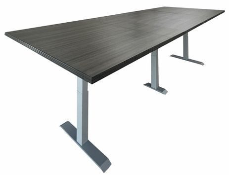 10' x 4' Deluxe Electric Lift Height Adj. Conference Table