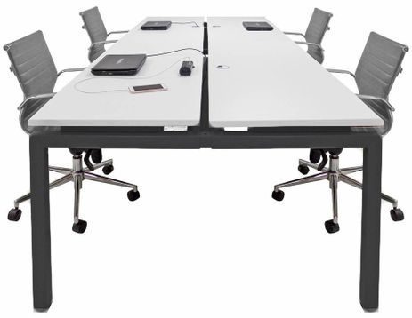 8' Technology Table w/Four 48