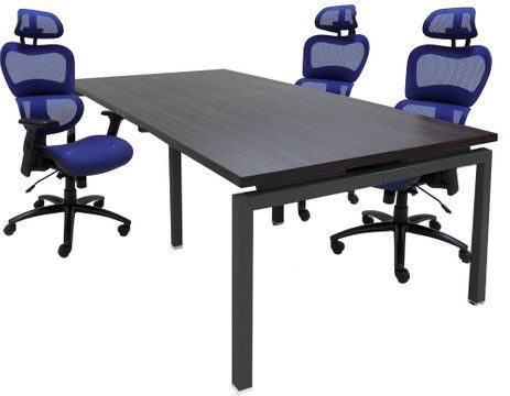 Open Plan Expandable Conference Table - 8' Length - See Other Sizes Below