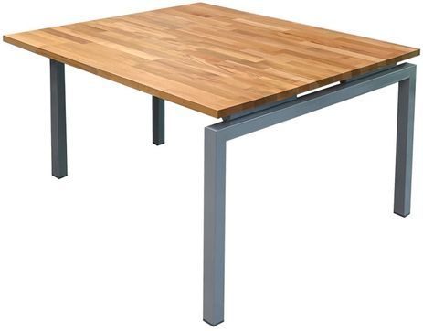 2-Person Solid Wood Technology Table w/ 48