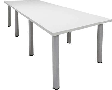 9' x 4' Post Leg Conference Table