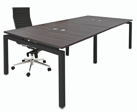 4-Person Collaborative Open Office Benching Workstation w/48