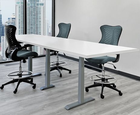 12' x 3' Deluxe Electric Lift Height Adj. Conference Table