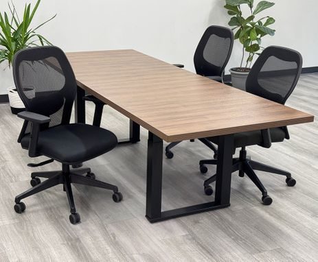 8' x 3 or 6' x 4' Sophisticate Series Electric Lift Meeting Table