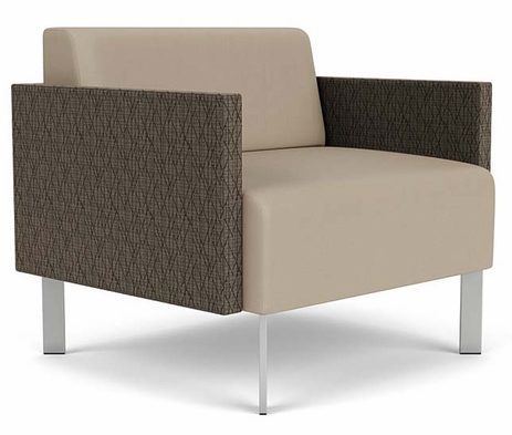 Luxe 750 lb. Capacity Bariatric Chair in Upgrade Fabric/Healthcare Vinyl