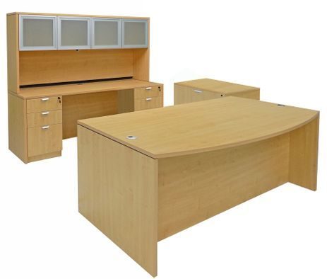 Maple Laminate 4-Piece Furniture Set
