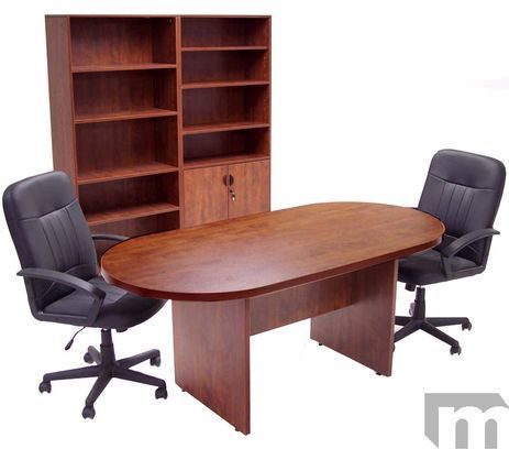 8' Cherry Laminate Conference Table - See Other Sizes
