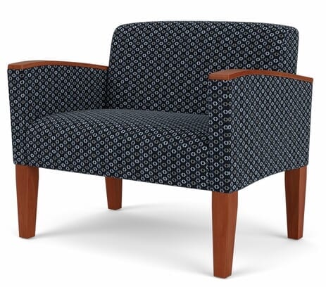 Belmont 750 lbs Bariatric Guest Chair in Upgrade Fabric or Healthcare Vinyl