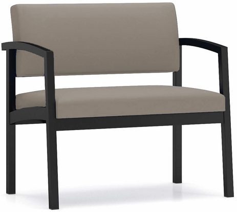 Lenox Steel 750 lb. Cap. Bariatric Chair in Upgrade Fabric/Healthcare Vinyl