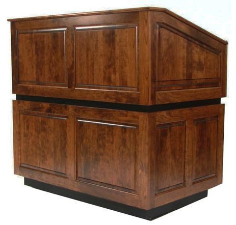 Ambassador Solid Cherry Lectern