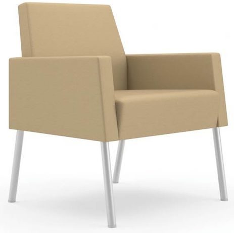 Mystic Lounge Series - Panel Arm Lounge Chair