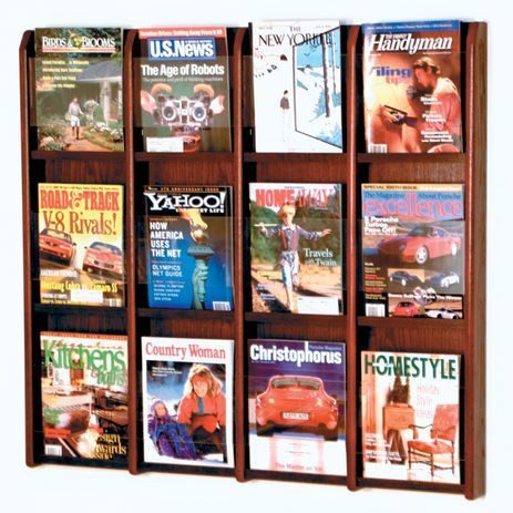12 Magazine Pocket Rack