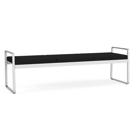 Gansett 3-Seat Bench in Standard Fabric/Vinyl