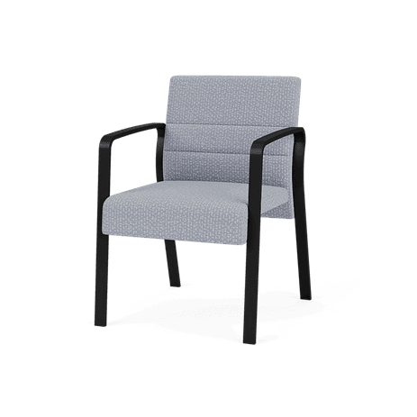 Waterfall 400 lb. Capacity Guest Chair in Upgrade Fabric/Healthcare Vinyl
